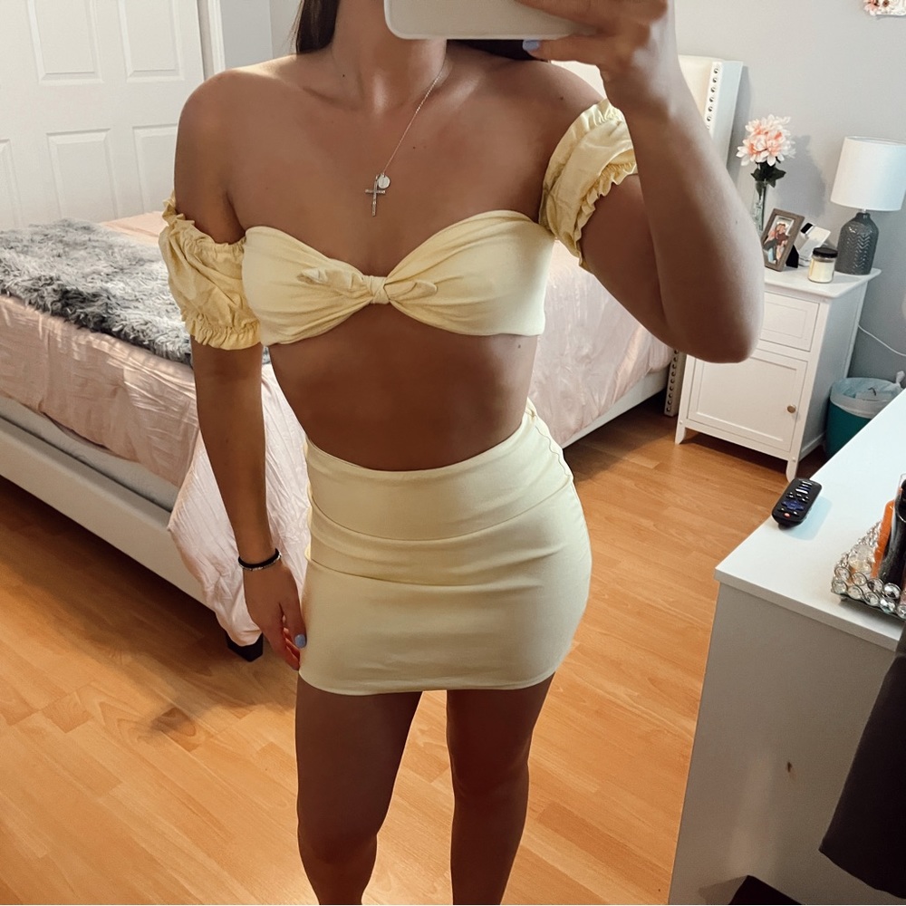 Two Piece Skirt Set